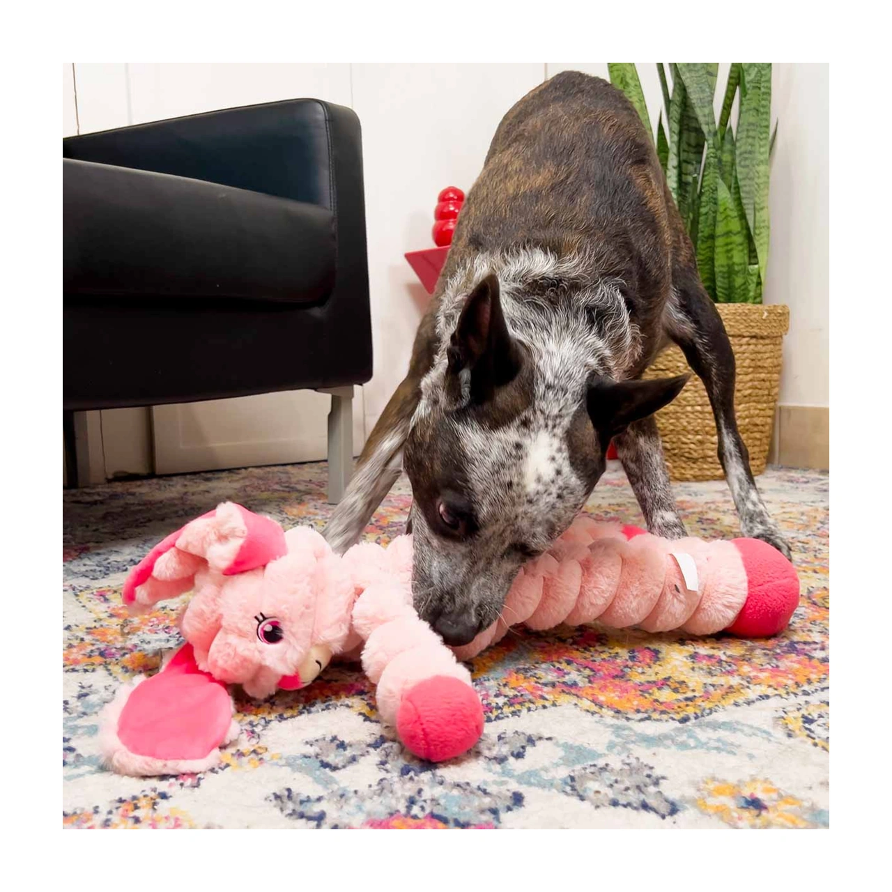 KONG Shakers Crumples Bunny XL 49,5 x 40,5 x 10 cm - hundebamse